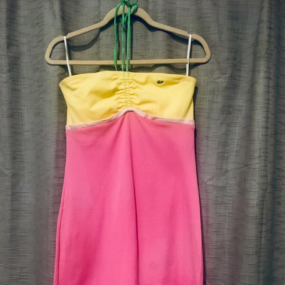 Women’s Lacoste Colorblock Minidress - Size 38